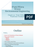 Chapter 3a - Water Pollution and Wastewater Treatment