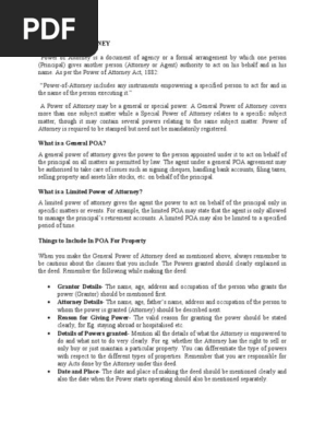 POWER OF ATTORNEY