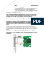Instrumentación Acelerometro