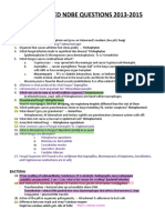 T'S Complied Ndbe Questions 2013 2015: Fungi