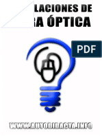 Fundamentos, Técnicas y Aplicaciones Sobre La Instalación de Fibra Óptica