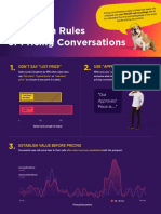 10 Golden Rules of Pricing Conversations