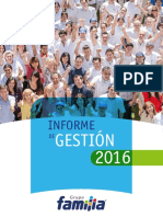 Informe Gestion Grupo Familia 2016