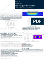 Settlement of A Large Raft Foundation