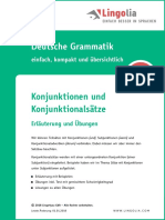 Deutsch Satzbau Konjunktionen de