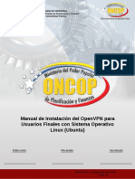 Manual de Instalacion OpenVPN para Linux