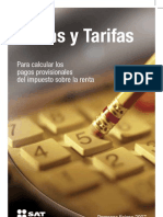 Tablas y Tarifas 2007