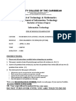 Programming Technique - Final Paper