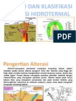 Alterasi Hidrotermal.