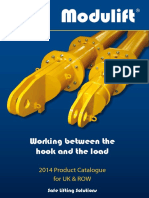 Working Between The Hook and The Load: 2014 Product Catalogue For UK & ROW