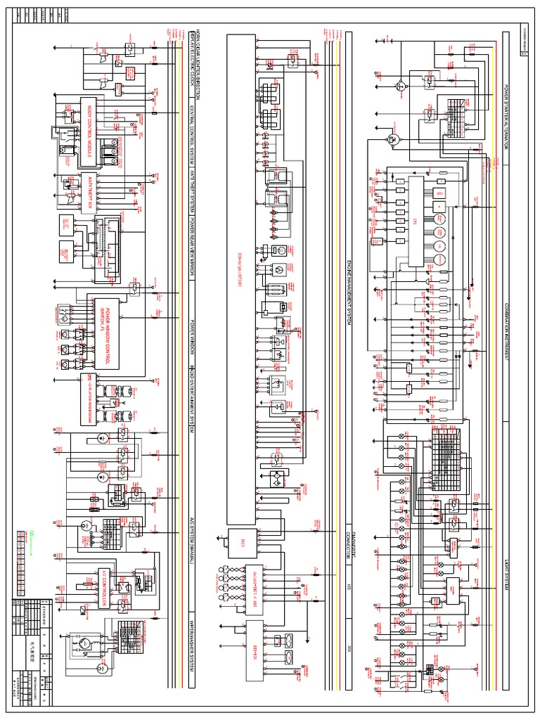 BYD F3 GL I Electrical Wiring Diagram | PDF