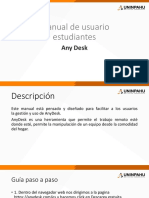 Manual Usuario - AnyDesk Estudiantes