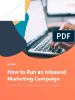 How To Run An Inbound Marketing Campaign Guide
