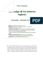 1. La huelga de los mineros ingleses