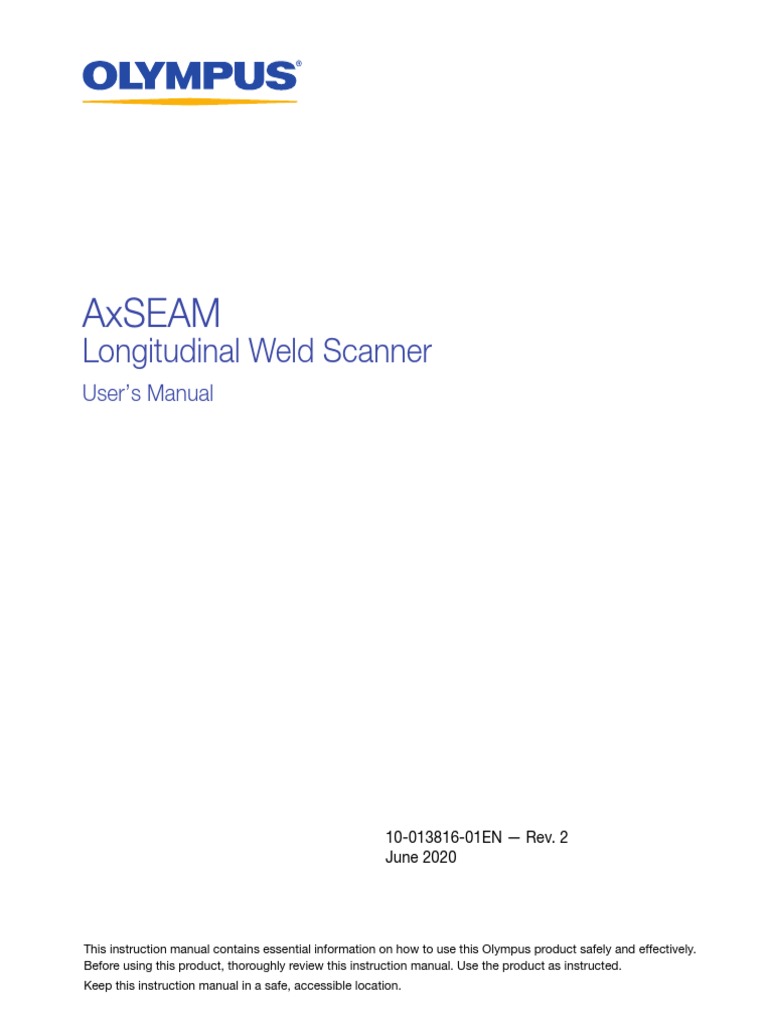 AxSEAM - Scanner-User Manual | PDF | Nature