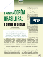 O sonho de crescer: a Farmacopéia Brasileira busca independência e estrutura
