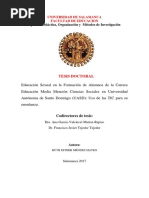 DDOMI MendezMateoR EducacionSexual | PDF | Educación sexual | Juventud