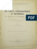 Aleksandar Belic - Les Cartes Ethnographiques Et Historiques Au Services de La Propagande Bulgare