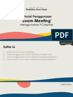 Tutorial Penggunaan Zoom Meeting (PC, Laptop)