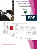 The Critical Literature Review Chapter4