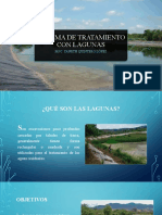 Sistema de Tratamiento de Aguas Con Lagunas