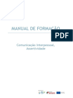 Manual de Formação em Comunicação Interpessoal e Assertividade