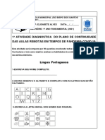 Atividades Diagnóstica 1 Fase - 4 Semana