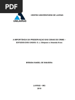 Finalidade Da Criminalistica