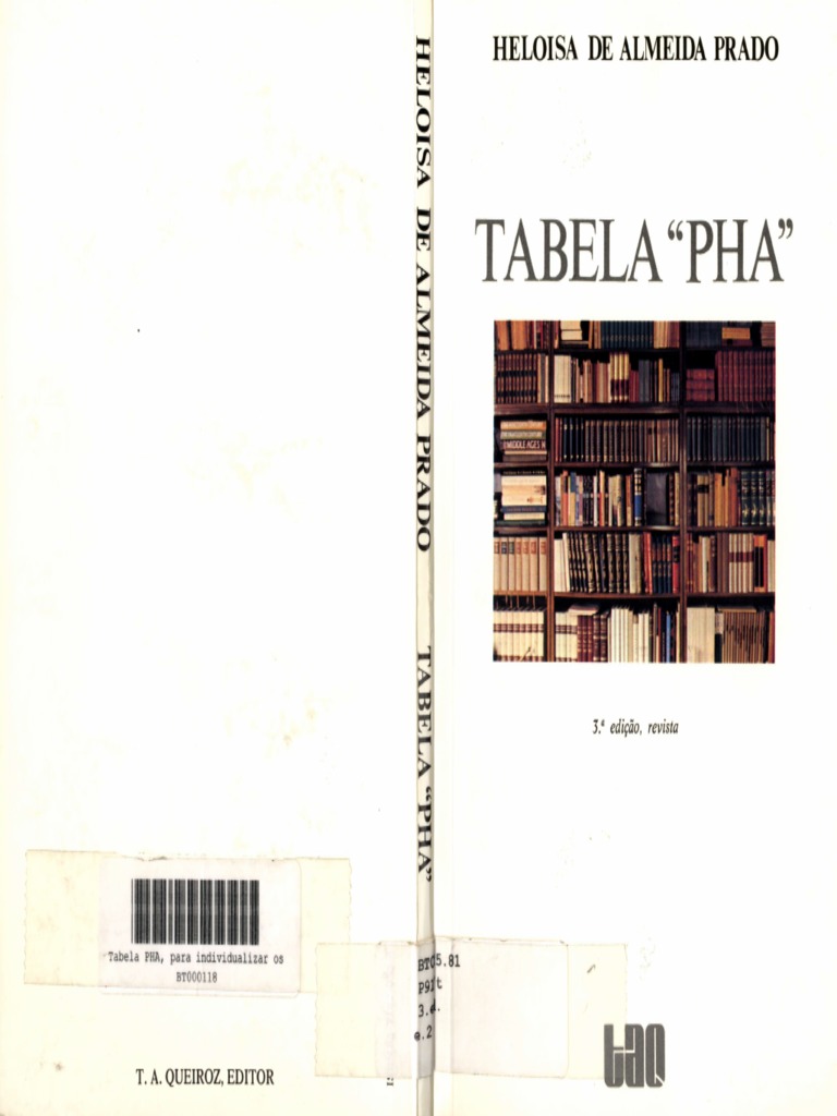 Tabela PHA | PDF