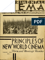 Principles of New World of Cinema - 1930