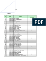 Keterangan:: NO NIM Nama Metode Yang Digunakan