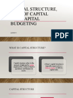 Structure and Budgeting