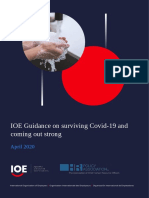 IOE Guidance On Surviving Covid-19 and Coming Out Strong: April 2020