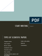 Types of Scientific Papers: A Guide to Structuring Your Research
