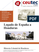 Legado de España A Honduras