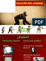 Origen y Evolución Del Hombre