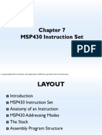 Chapter 7 MSP430 Instruction Set - 1