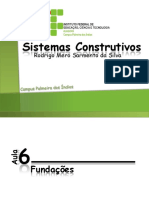 Sistemas Construtivos Aula 006 - Fundações