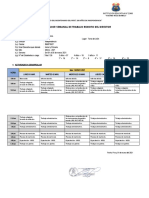 Planificador Semanal - 01 Al 05 de Marz0