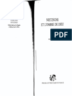 201573284 Didier Franck Nietzsche Ombre de Dieu PDF