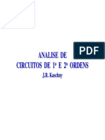 Análise de circuitos elétricos de 1a e 2a ordem