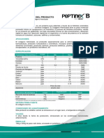 Especificación Peptinex - Bovino