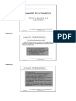 Apuntes (2) ANALISIS TOXICOLOGICOS