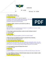 Issue: 00 6-2016 Questions Bank Revision: 01 6-2016