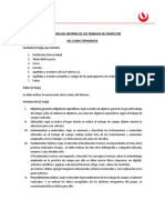 Estructura Del Informe de Practicas de Campo - TB1-TB2-TB3