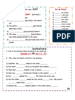 9 Present Perfect Time Words X