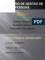 Aula 33, 34, 35, 36 - Grupo 09 - Gestão de Pessoas (mar-11)