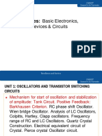 Analog Electronics Introduction