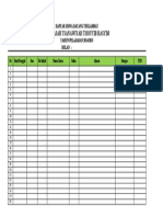 Daftar Siswa Datang Terlambat