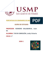 Portafolio de Seminario de Matemática